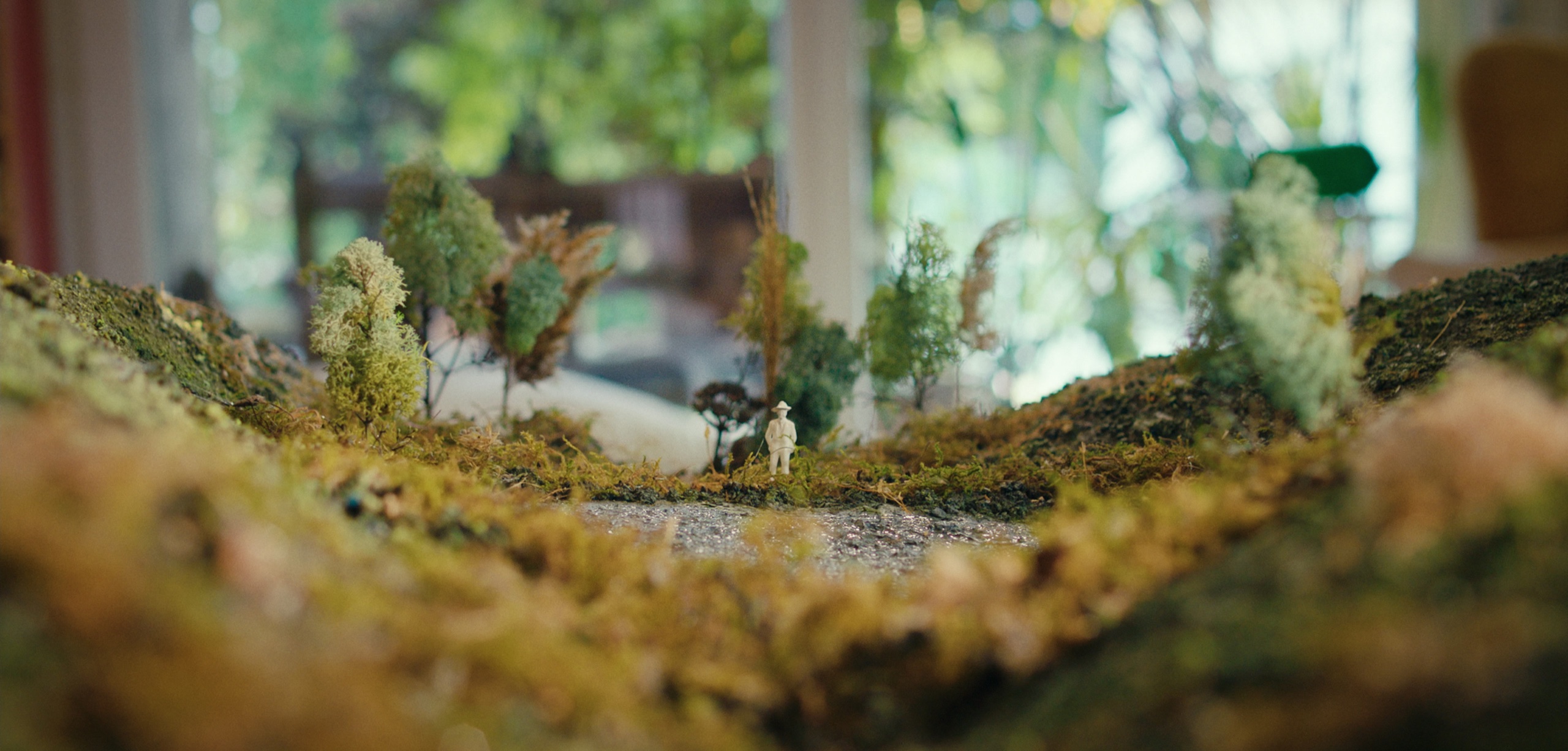 10 (Dieci): una miniatura tra gli alberi del modellino