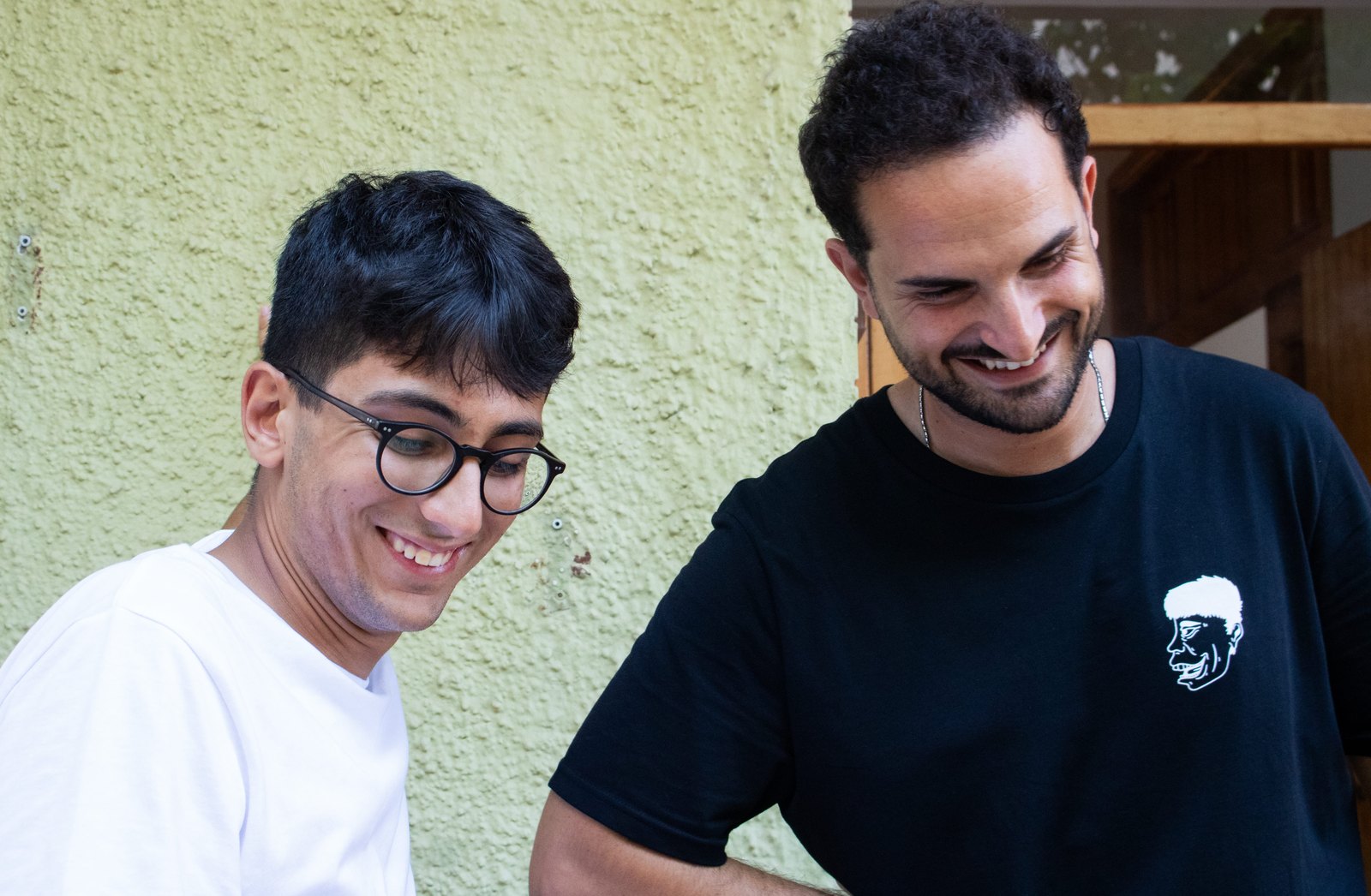 Matteo Stipa (a sinistra) e Michele Marchionne, i registi di La Truffa